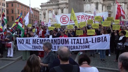 Migrants : des ONG dénoncent un accord controversé entre l'Italie et la Libye