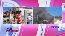 ¡Bomberos controlaron incendio en bodega de beneficio de café en Copán!