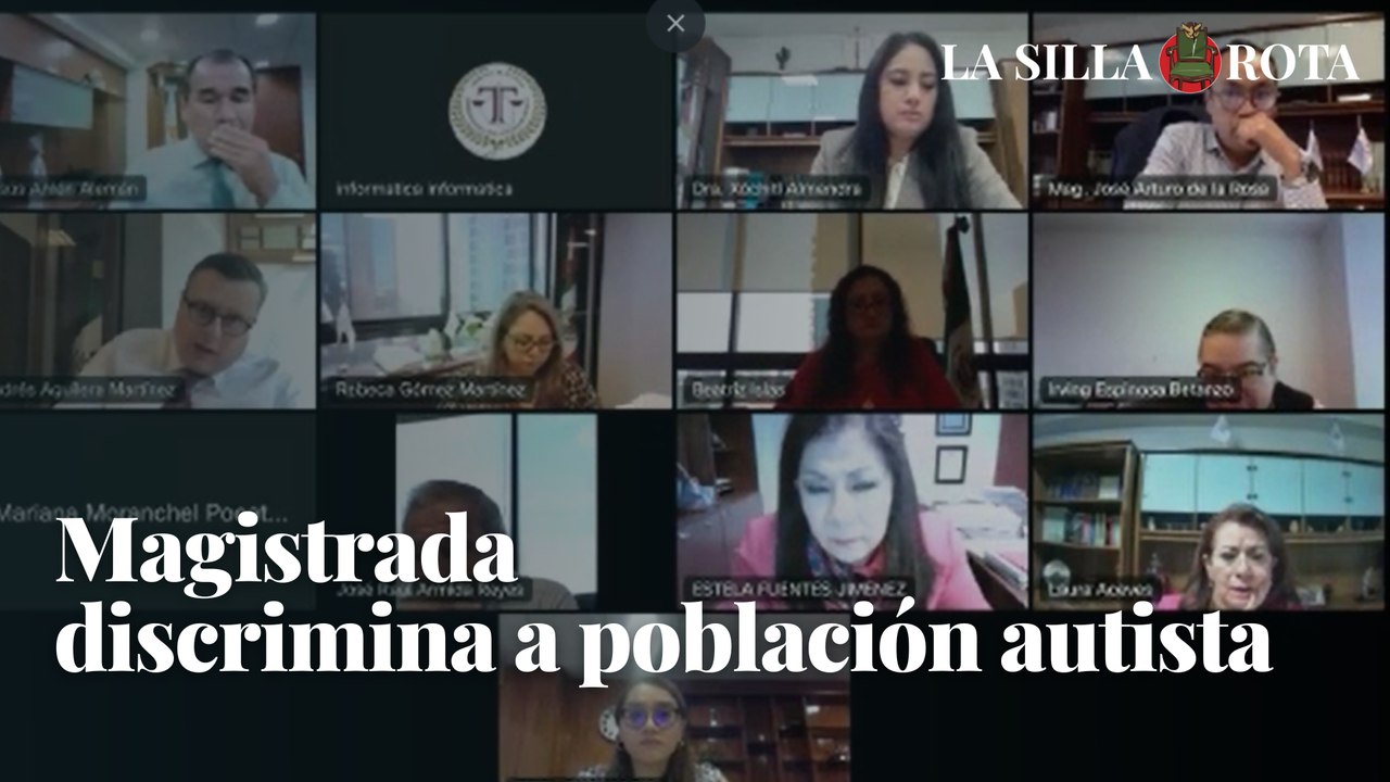 Magistrada discrimina a población autista
