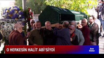 Halit Kıvanç'a veda! Usta isim son yolculuğuna uğurlandı