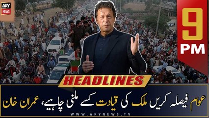 ARY News Prime Time Headlines | 9 PM | 27th October 2022
