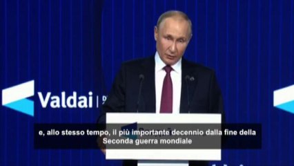 Download Video: Putin: prossimo decennio il più pericoloso da II Guerra Mondiale