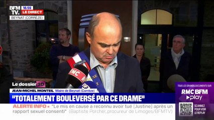 Le maire de Beynat "totalement bouleversé" par la mort de Justine