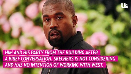 Kanye West ‘Escorted’ Out of Skechers Office After Arriving ‘Unannounced,’ Claims He ‘Lost $2 Billion in 1 Day’