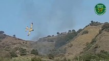 Canadair precipita sull'Etna, le immagini dell'incidente