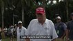 Trump 'trying to learn' from Koepka at LIV Pro-Am