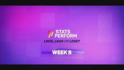 NFL Fantasy Lock, Load or Lose - Week 8