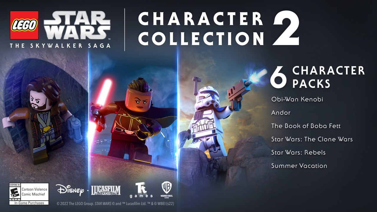 LEGO Star Wars: The Skywalker Saga Galactic Edition | Character Collection 2 Trailer (2022)