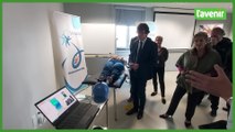 Hôpital de Marche : La princesse Léa de Belgique soutient le Service du pied diabétique en finançant un appareil ultra-performant