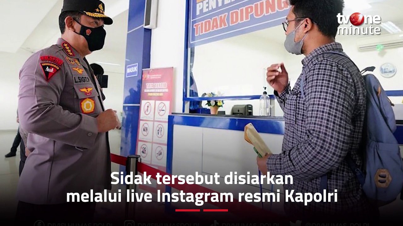 Kapolri Sidak Satpas SIM Polda Metro Jaya  tvOne Minute_1080p