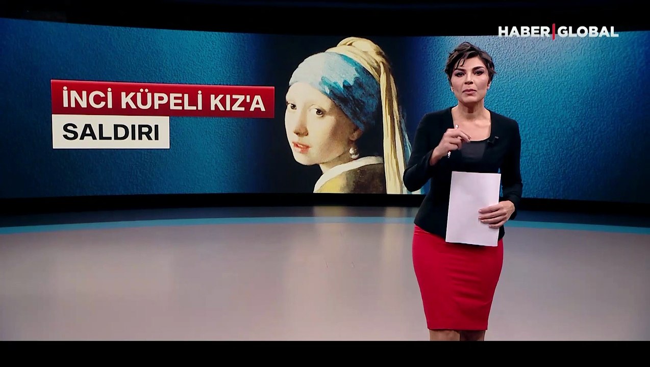 İnci Küpeli Kız'a saldırı