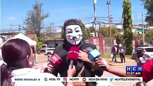 “Estudiantes en Resistencia” se toman Consultorio Jurídico UNAH rechazando reelección de autoridades interinas