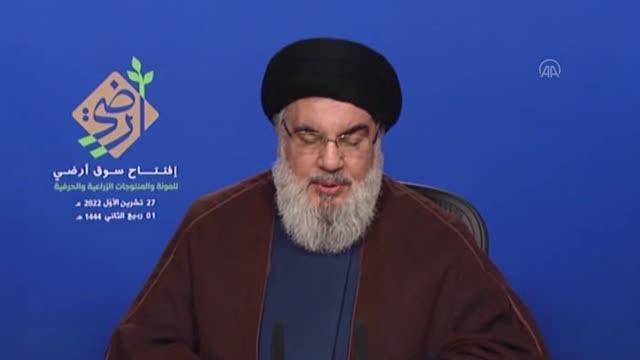 Hizbullah lideri Nasrallah: (Deniz sınırı anlaşması) Lübnan için büyük bir zaferdir