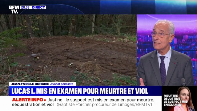 Me Jean-Yves Le Borgne sur le meurtre de Justine: L'aveu n'est pas la preuve d'une culpabilité, la justice va vérifier les choses