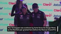 Verstappen and Perez greet excited fans as Mexican GP nears