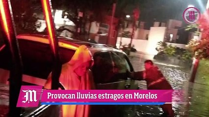 Provocan lluvias primera víctima en Morelos