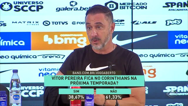 Debate Jogo Aberto: Entrou pelo Cano? Héverton brinca com Ronaldo após derrota do Corinthians 27/10/2022 15:07:53