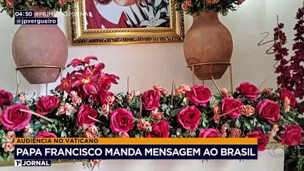 Papa Francisco manda mensagem ao Brasil e fim de intolerância e violência 27/10/2022 15:14:00