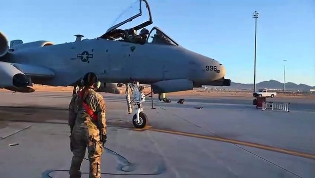 “Flying Tank” A-10 Thunderbolt II Jet Aircraft Take Off U.S. Air Force || What New