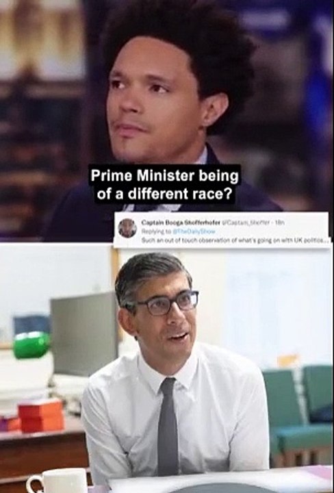 Rishi Sunak 'doesn't think Britain is a racist country': Downing Street wades into Trevor Noah row after US TV host was condemned for inventing 'racist backlash' against PM's appointment