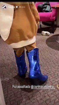 Rita Pereira com o filho Lonô