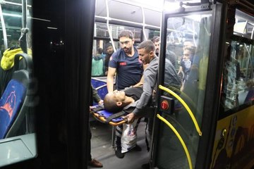 ŞANLIURFA'DA YARALANDIĞINDAN HABERSİZ BİNDİĞİ OTOBÜSTE YERE YIĞILDI