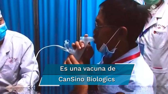 ¡Ya no más drama! Aplican vacuna antiCovid en aerosol