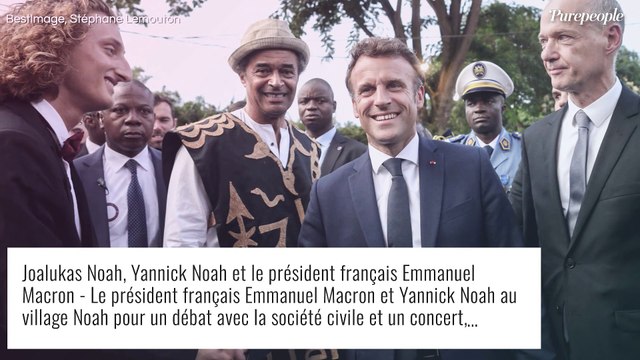 Yannick Noah : Grosse fête avec son plus jeune fils Joalukas au Cameroun, accompagné de ses crazy friends