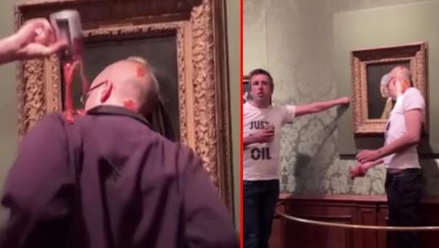 İklim aktivistleri bu kez de İnci Küpeli Kız tablosuna saldırdılar