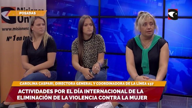 Actividades por el día internacional de la eliminación de la violencia contra la mujer