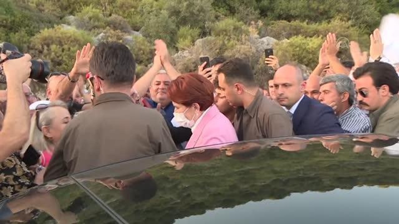İYİ Parti Genel Başkanı Akşener, 3. Demre Kekova Festivali'nin açılışında konuştu