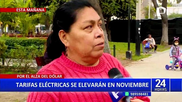 Recibos de luz: Tarifas eléctricas vuelven a subir este mes debido al alza del dólar
