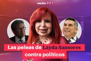 Las peleas de Layda Sansores contra políticos