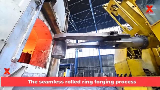 16.The World's Largest Bevel Gear CNC Machine- Modern Gear Production Line. Steel Wheel Manufacturing