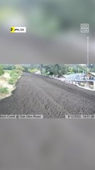Footage Shows How Quick & Devastating a Mudslide Can Be