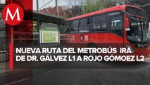 Metrobús incorpora nueva ruta para conectar Línea 1 y 2; conoce sus estaciones