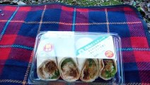 Chicken & Pork Wraps 500 Yen Meals in Japan!