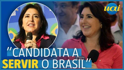 Tebet sobre cargo no governo Lula: 'candidata a servir o Brasil'