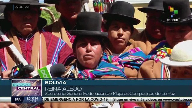 Presidente de Bolivia convoca a encuentro nacional para definir fecha del censo