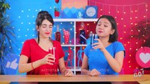 TANTANGAN WARNA MERAH VS BIRU!!! Makan Makanan Satu Warna 24 Jam Penuh