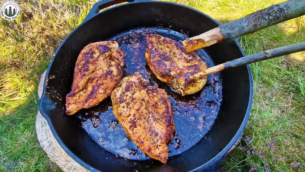 Taco shell made out of parmesan with generous amount of Shredded chicken. Nature Cooking.