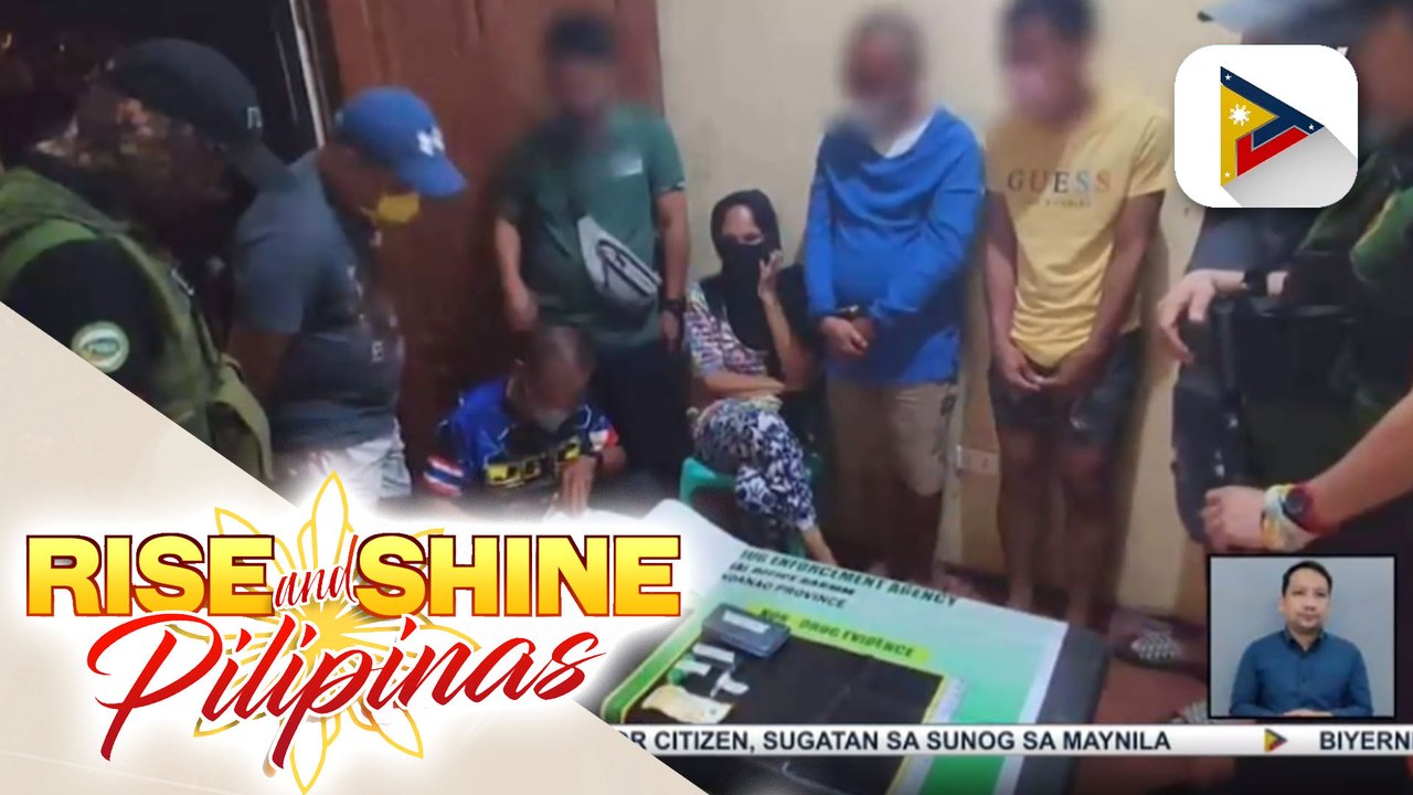 3 drug suspects, arestado sa ni-raid na umano’y drug den sa Cotabato