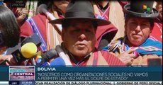 Edición Central 27-10: Organizaciones sociales en Bolivia mantienen respaldo a Luis Arce