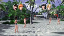 Dead of Alive Xtreme 2 Beach Volleyball 2  (Lei Fang/Kasumi vs Kororo/Tina)