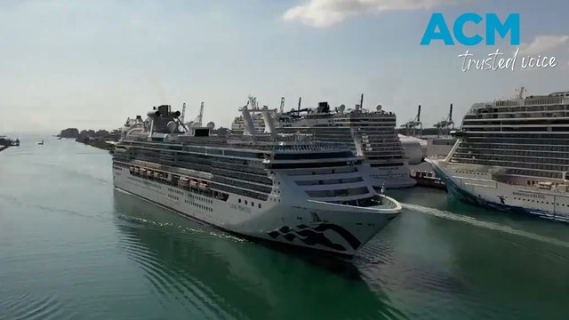 The Coral Princess has docked in Perth, WA carrying confirmed COVID-19 cases