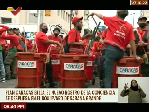 Alcaldía de Caracas despliega el “Plan Caracas Bella, el nuevo rostro de la conciencia”