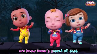 Demu & Friends Who Is In The Haunted House Kids Song Musical Animated Movie