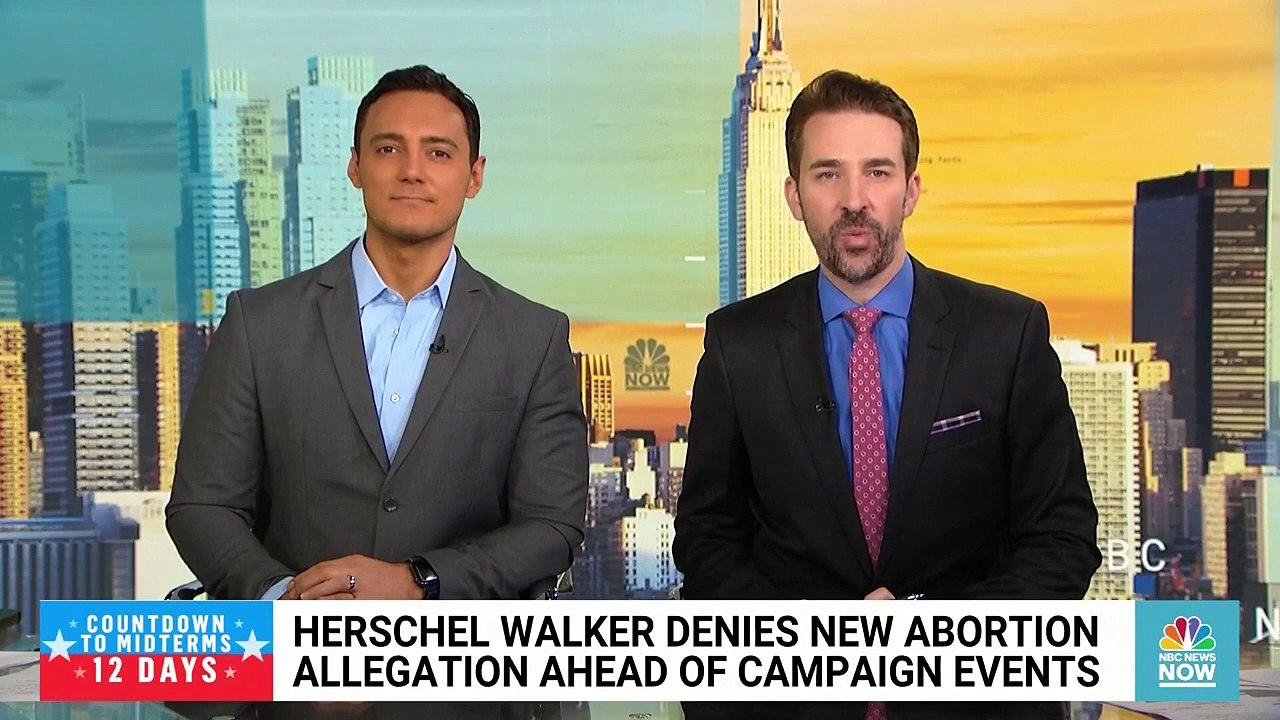 Georgia Senate Candidate Herschel Walker Denies New Abortion Allegations