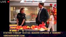 Station 19 Recap 10/27/22: Season 6 Episode 4 “Demons” - 1breakingnews.com