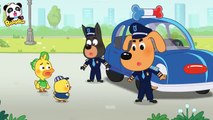 Monsters Under the Manhole Cover  Kids Cartoon  Sheriff Labrador  BabyBus